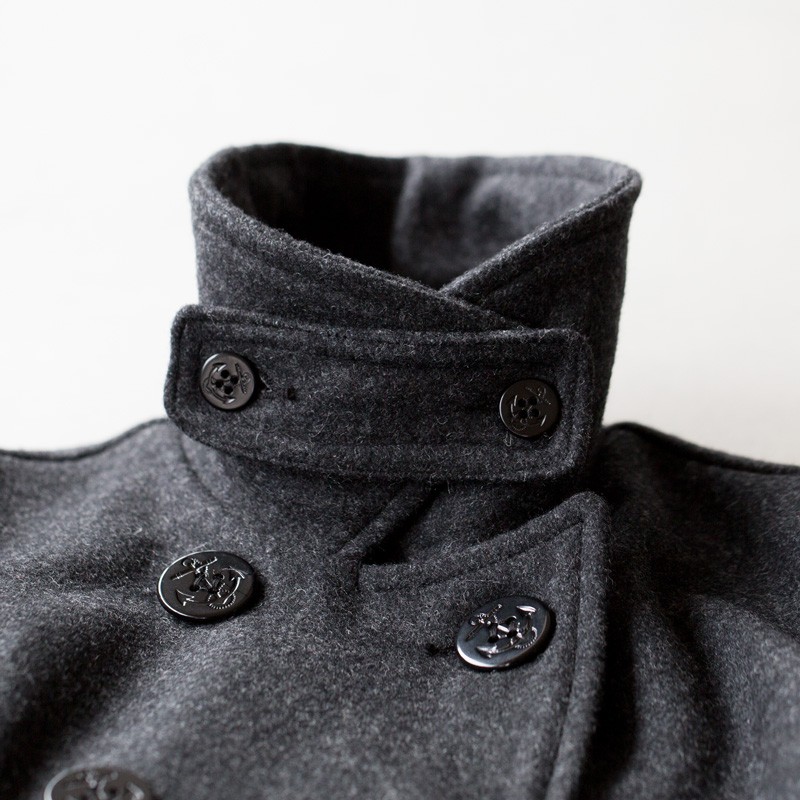 フィデリティ レディース ショート ピーコート アメリカ製 : ココチヤ