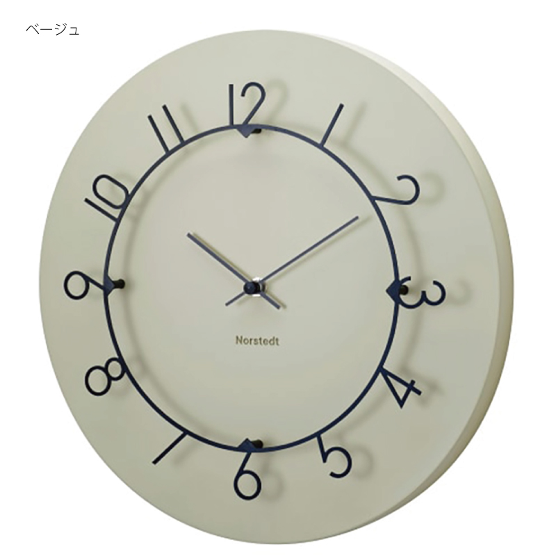 INTERFORM（インターフォルム） 時計 Luu ルウ ウォールクロック