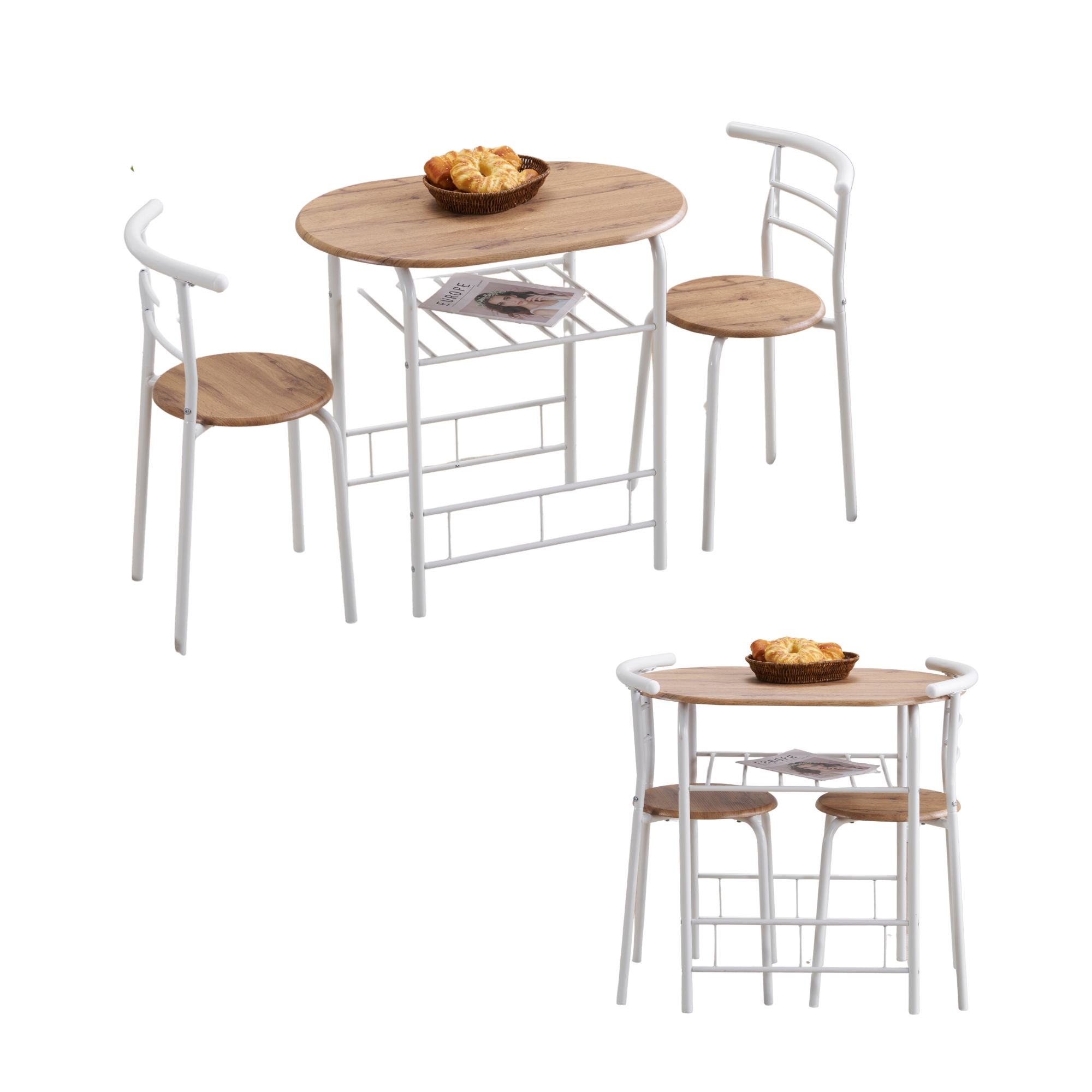 全ストア5%OFFクーポン利用可能】【NEW】ダイニングセット 3点セット