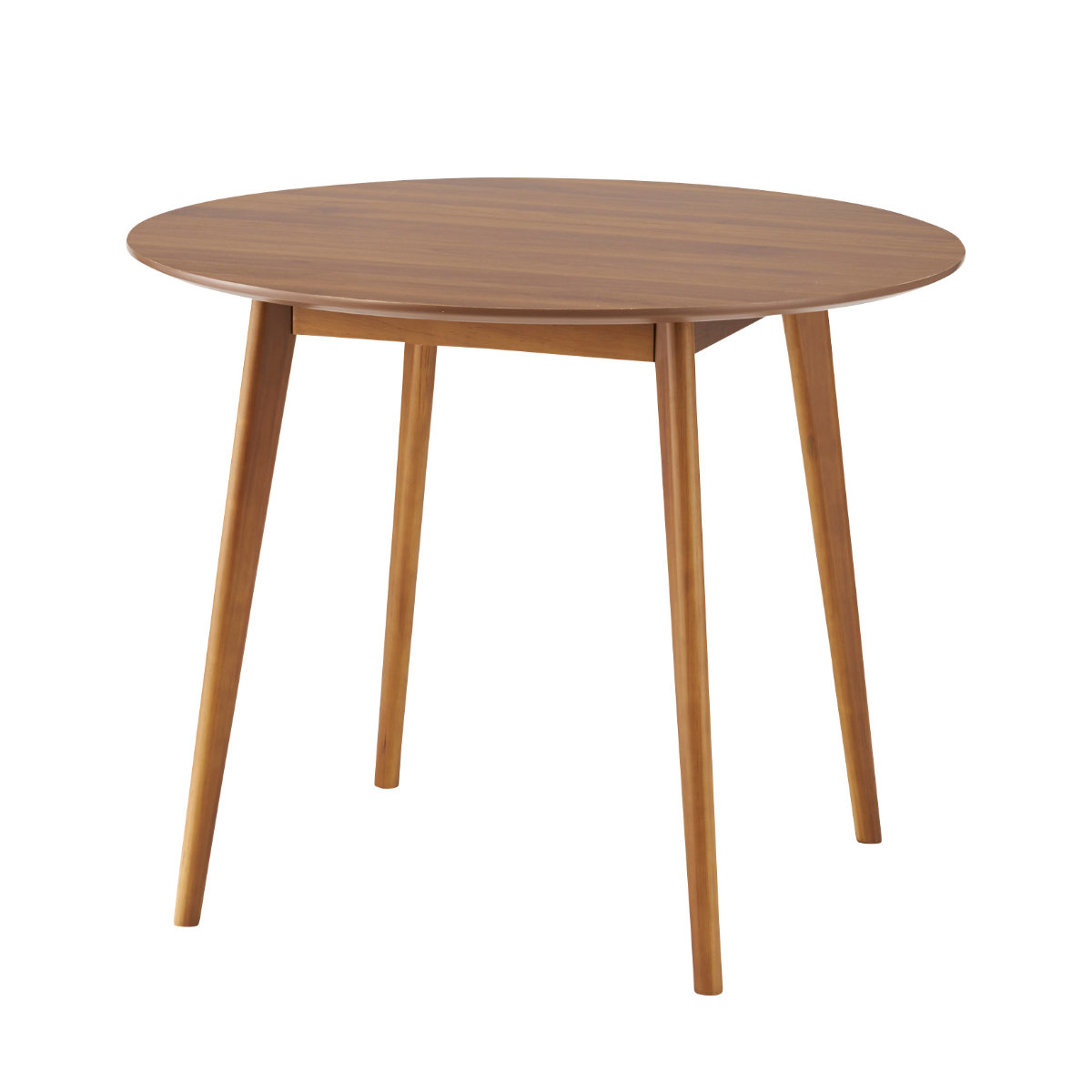 東谷 ダイニングテーブル 幅90cm 円型 木目調 （ カフェテーブル