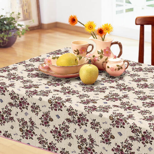 テーブルクロス 120×150cm ハートフル 樹脂製 （ テーブル掛け