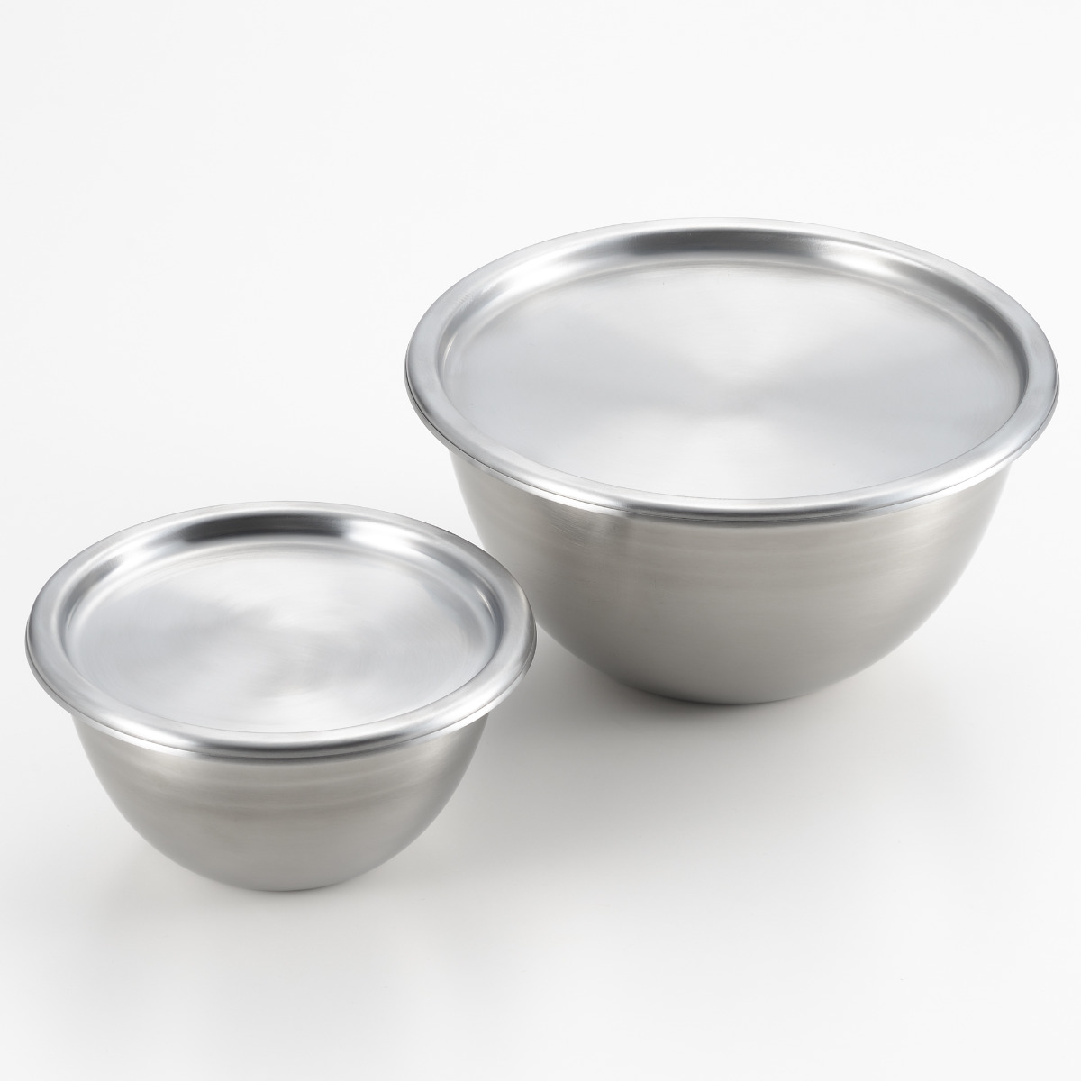郷技 ボウル4点セット 15cm 21cm 蓋付き ステンレス製 日本製
