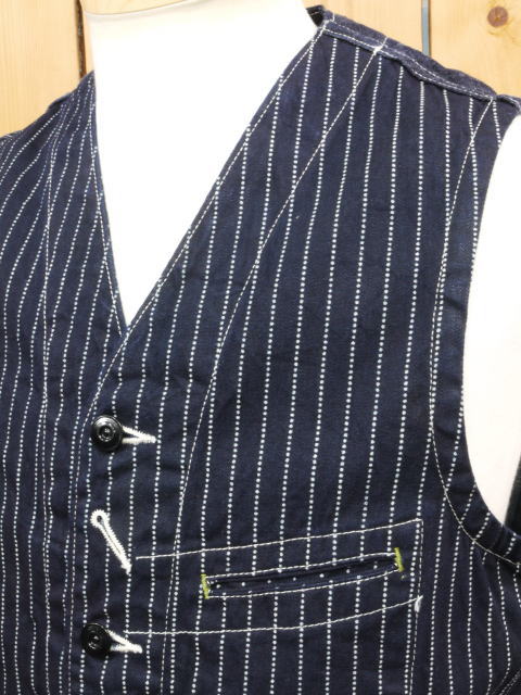 SUGAR CANE シュガーケーン 9oz.ウォバッシュワークベスト SC12654