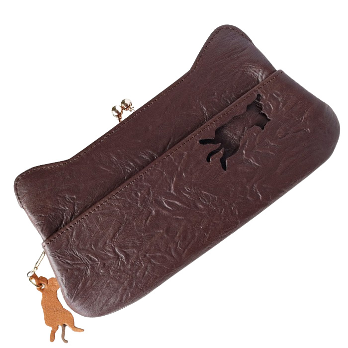 aoneco（アオネコ） がま口 ロングウォレット / 長財布 猫 ネコ