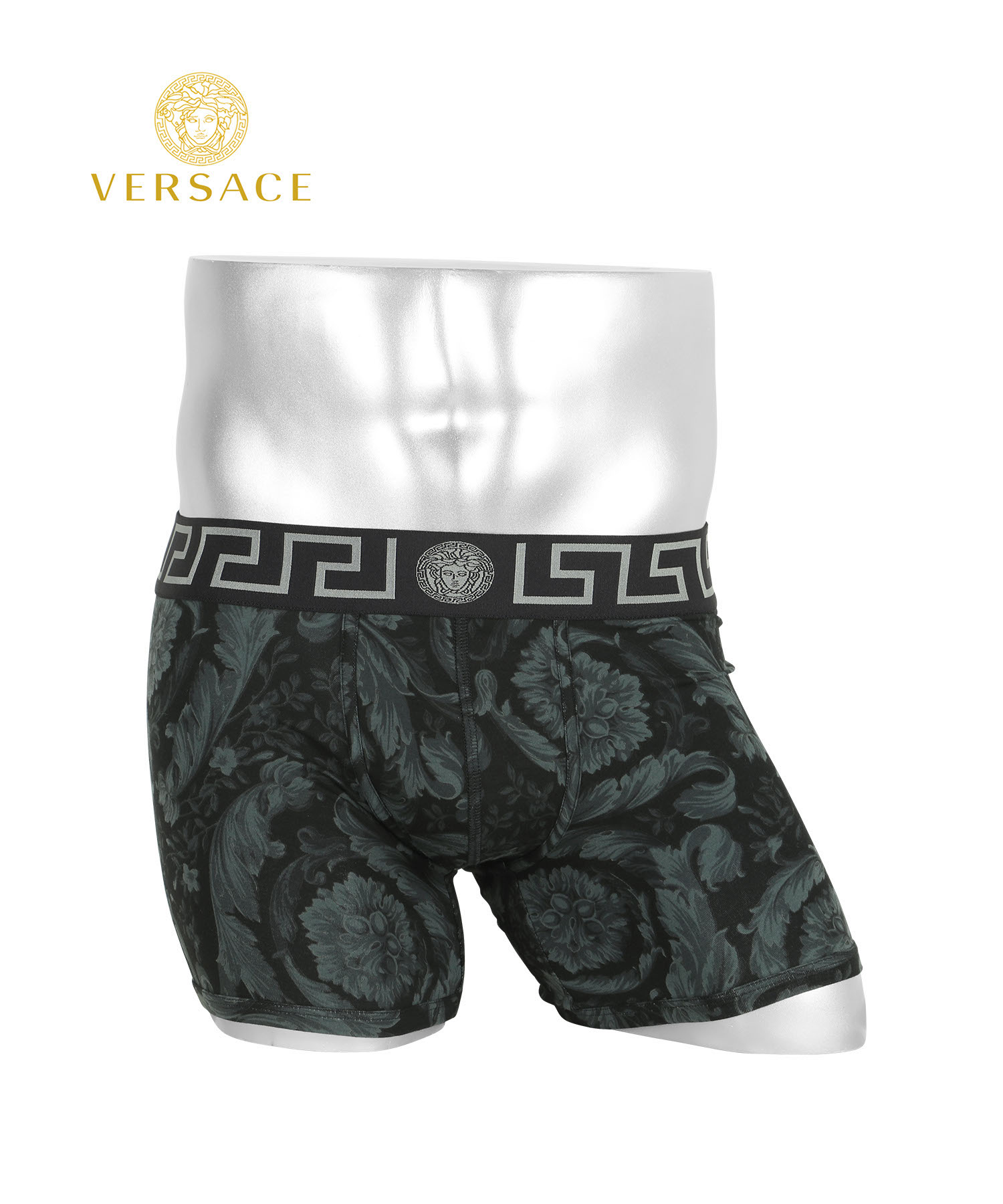 VERSACE（ヴェルサーチェ） ロング ボクサーパンツ メンズ 下着 紳士