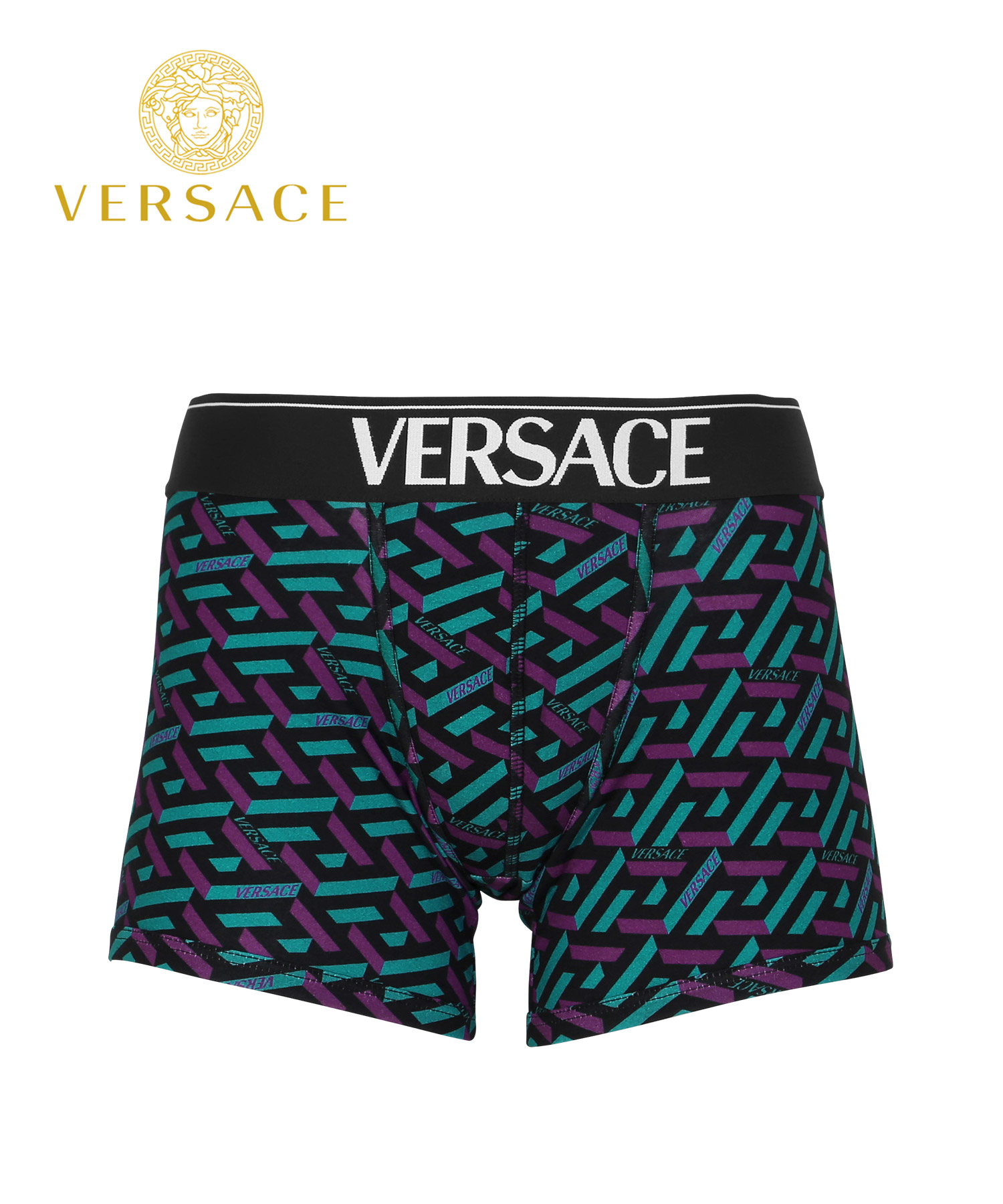 VERSACE（ヴェルサーチェ） ロング ボクサーパンツ メンズ 下着 紳士