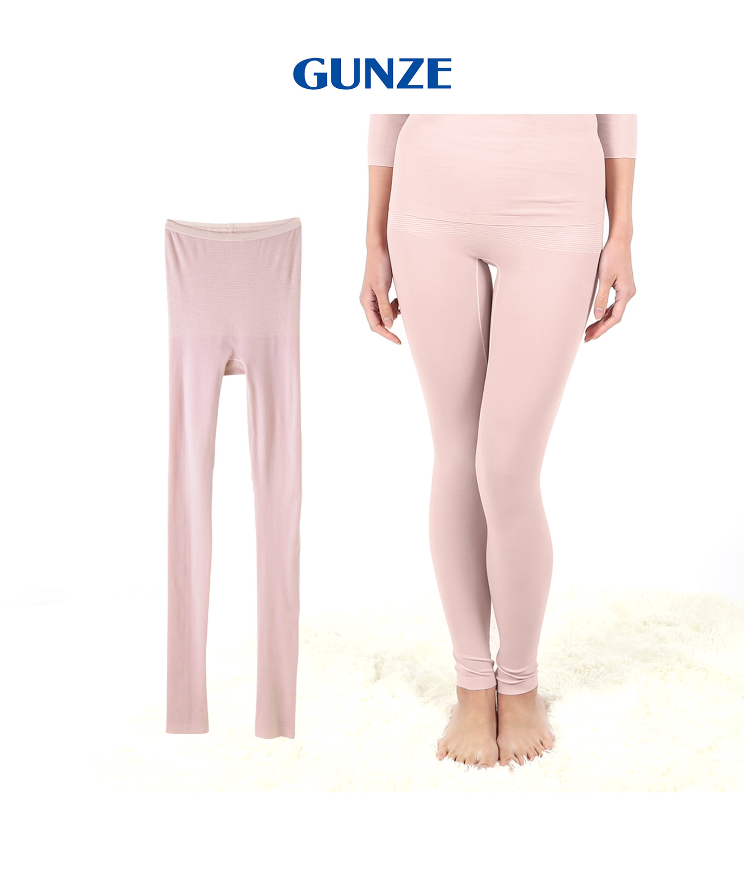 GUNZE（グンゼ） レギンス レディース スパッツ タイツ 薄手 薄い