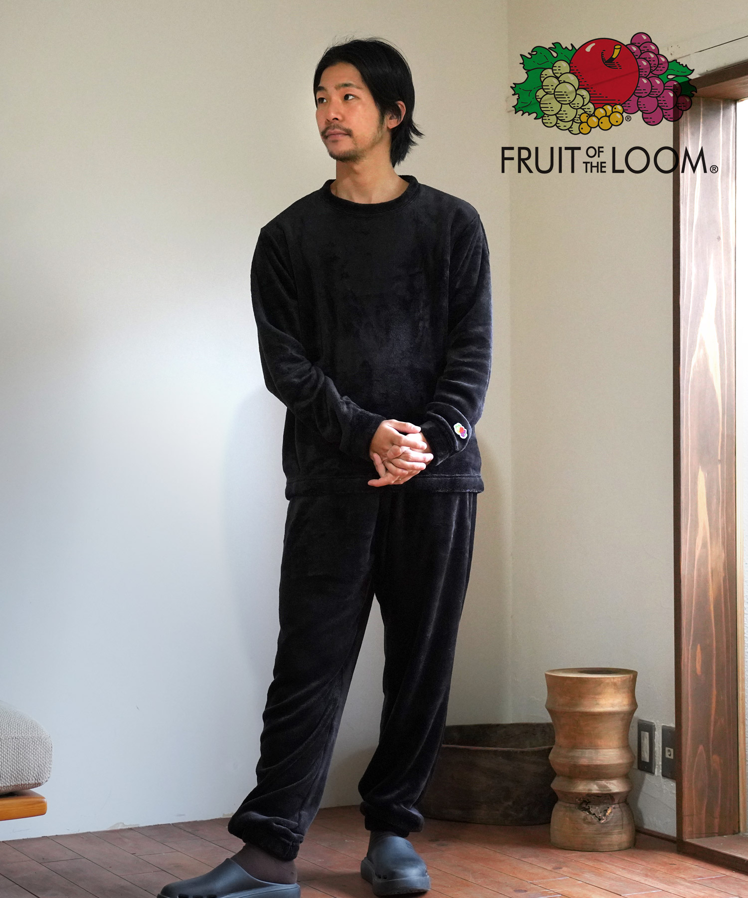 FRUIT OF THE LOOM（フルーツオブザルーム） あったかパジャマ ルーム