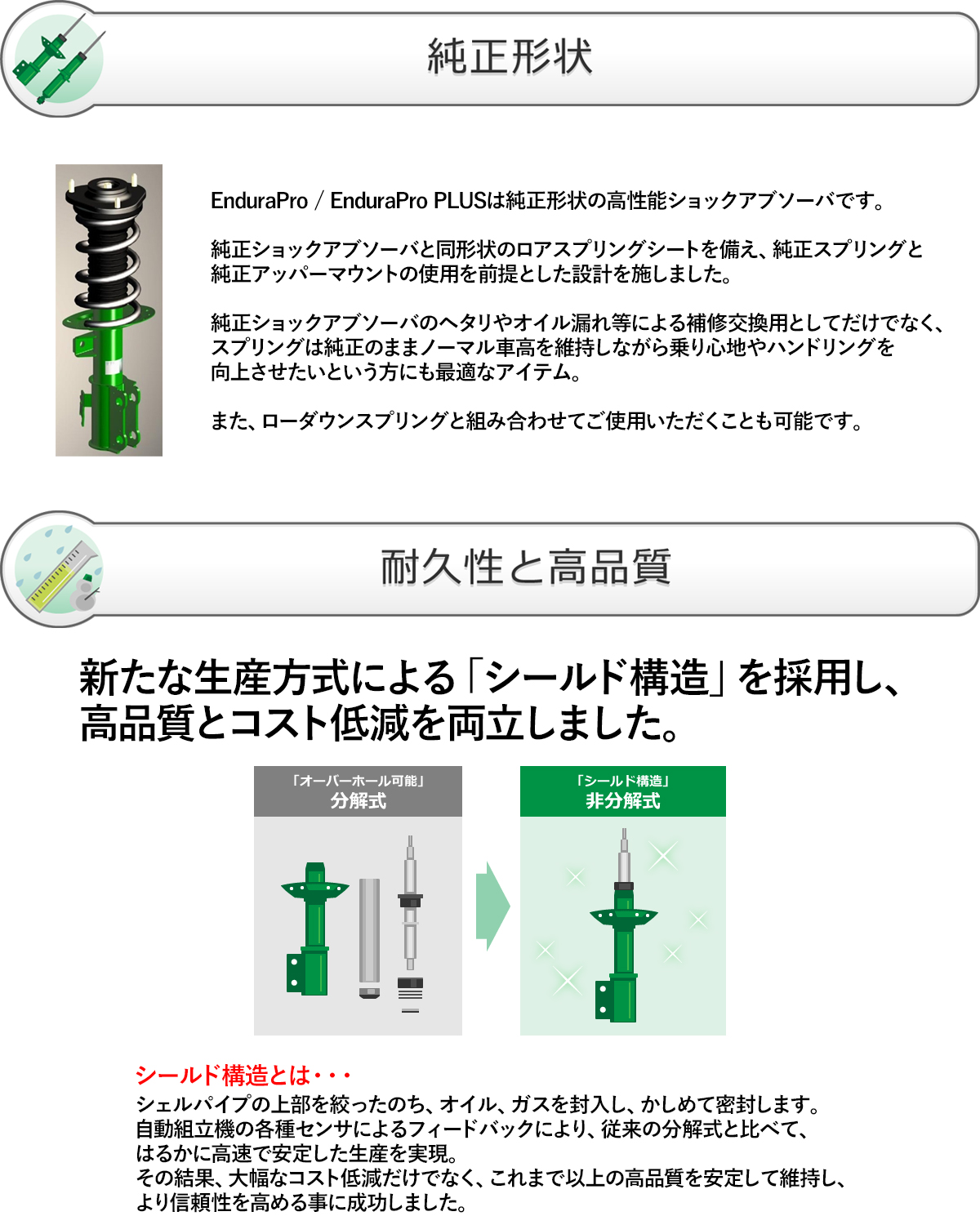 TEIN（テイン） TEIN EnduraPro VSNA0-A1DS2 日産 E26 NV350