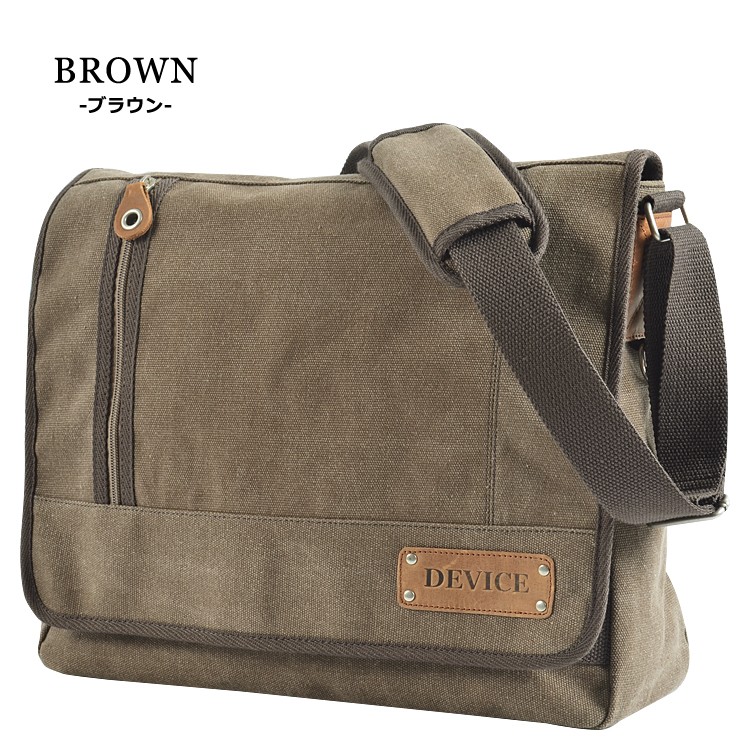 DEVICE（デバイス） メッセンジャーバッグ A4 メンズ ショルダーバッグ