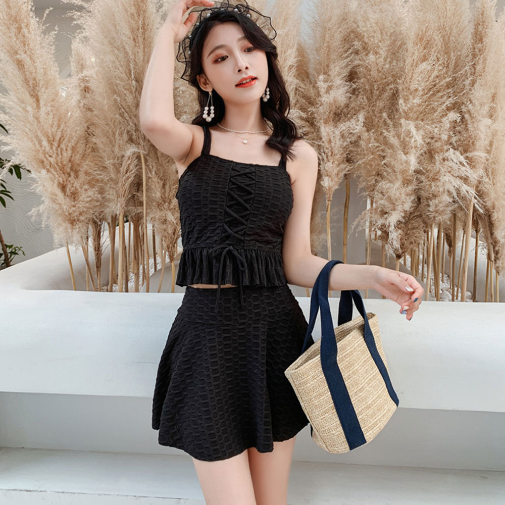 水着セット レディース 体型カバー 水着 セパレート キュロット ビキニ