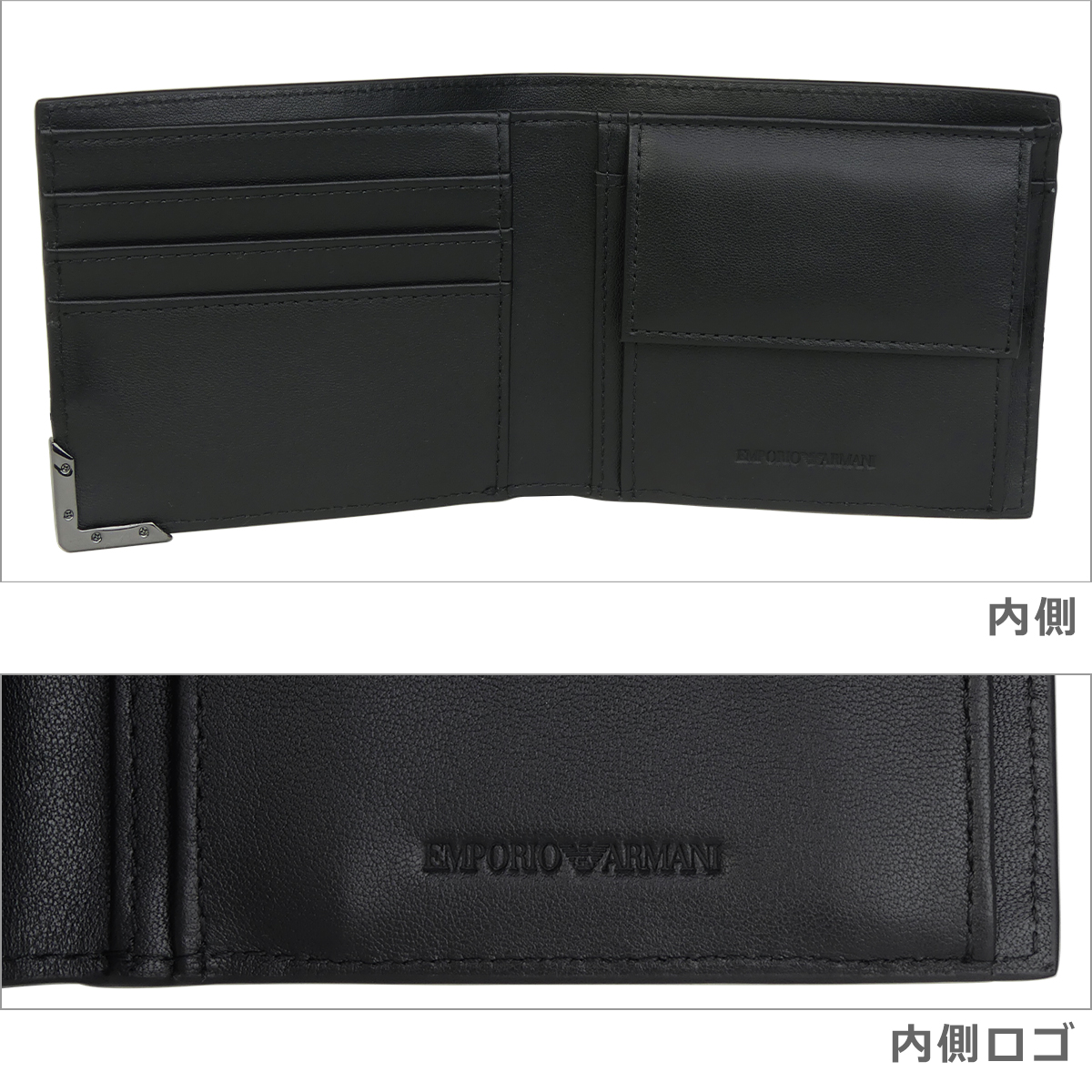 EMPORIO ARMANI 【並行輸入品】エンポリオアルマーニ 財布 二つ折り