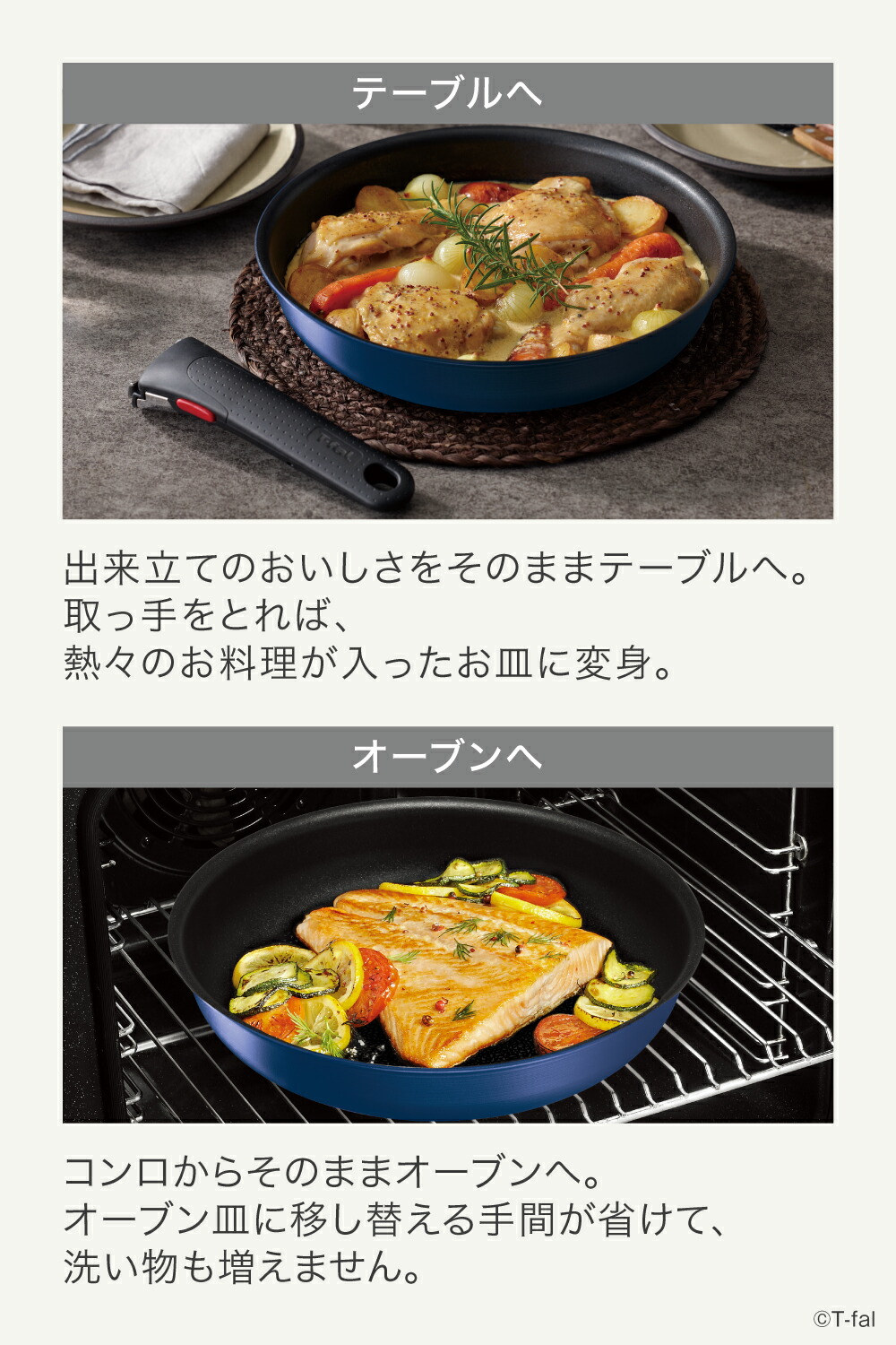 T-fal（ティファール） フライパン セット インジニオ・ネオ IHブルー