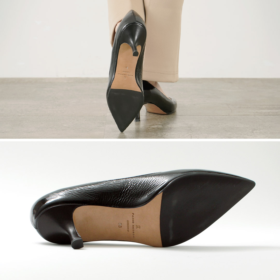 FABIO RUSCONI（ファビオルスコーニ） ポインテッドトゥ プレーン