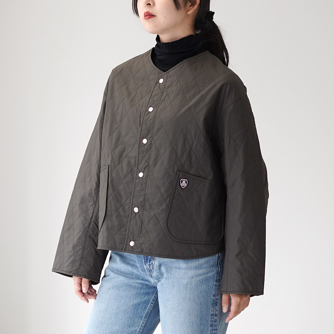 ORCIVAL（オーシバル） コットン タイプライター ショートブルゾン