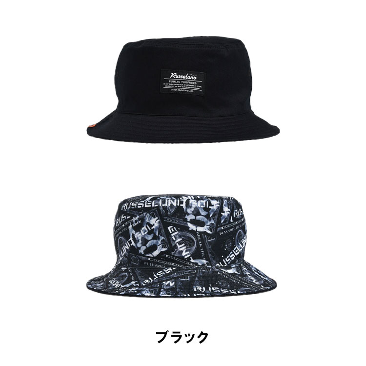 Russeluno（ラッセルノ） リバーシブル ハット REVERSIBLE BUCKET HAT