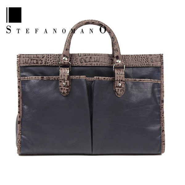 STEFANO MANO（ステファノマーノ） ビジネスバッグ A4 2WAY 本革