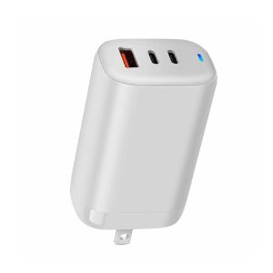 PD 急速充電器 USB Type-C 65W 3ポート GaN 折畳み PD3.0対応 MacBook