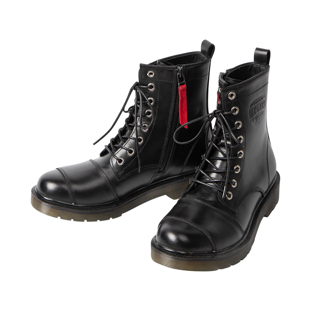 DEGNER（デグナー） シフトガード付レザーZIPブーツ レディース HS-B8A