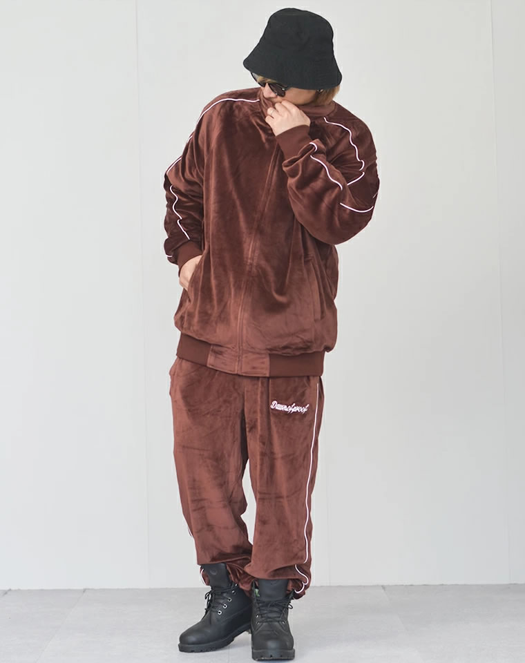 DOPE（ドープ） ベロア セットアップ ジャージ 上下 メンズ レディース