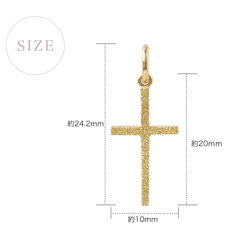 DEVAS ペンダントトップ 18金 k18 18金ネックレス クロス ペンダント