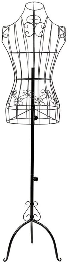 マネキン トルソー ワイヤー ブラック ホワイト おしゃれ かわいい