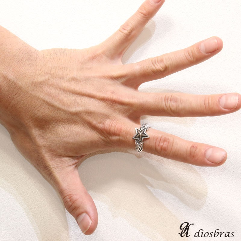 EDF イーディーエフ リング シルバー シルバー925 星 スター ワン