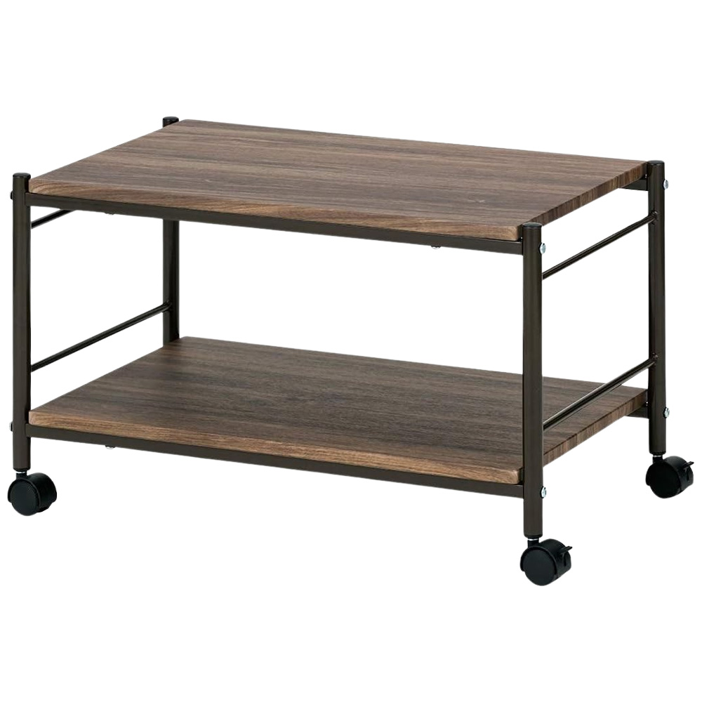 センターテーブル キャスター付き 幅60cm 高さ40cm ローテーブル