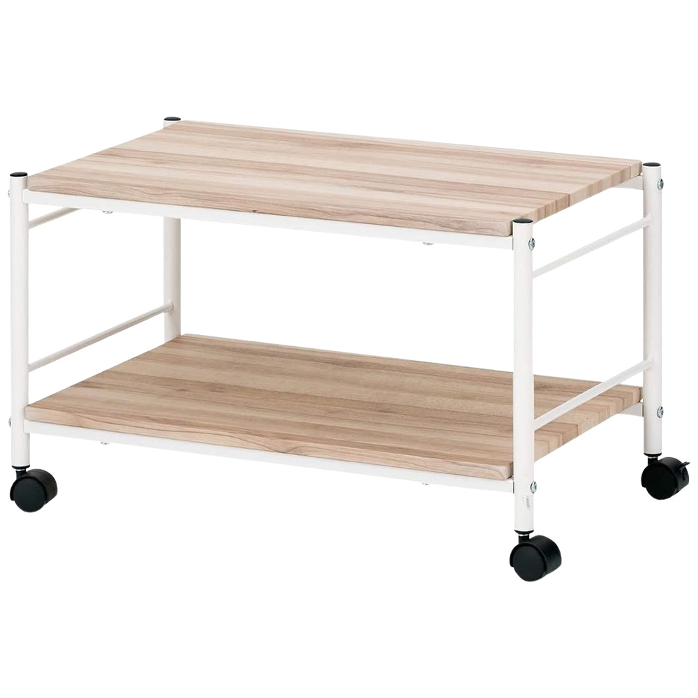 センターテーブル キャスター付き 幅60cm 高さ40cm ローテーブル