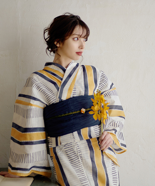 Dita（ディータ） 浴衣 レディース セット 簡単（ゆかた・しわ兵児帯