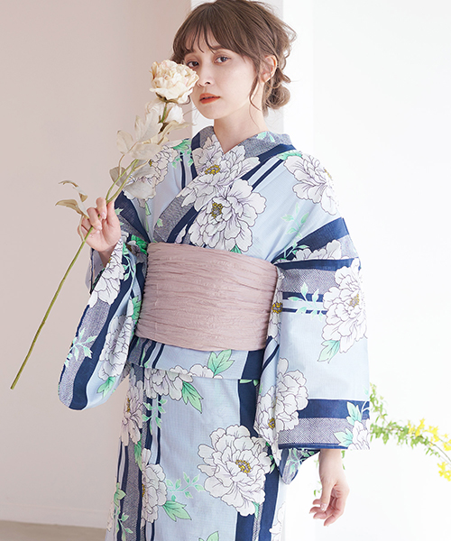 Dita（ディータ） 浴衣 レディース セット 簡単（ゆかた・しわ兵児帯