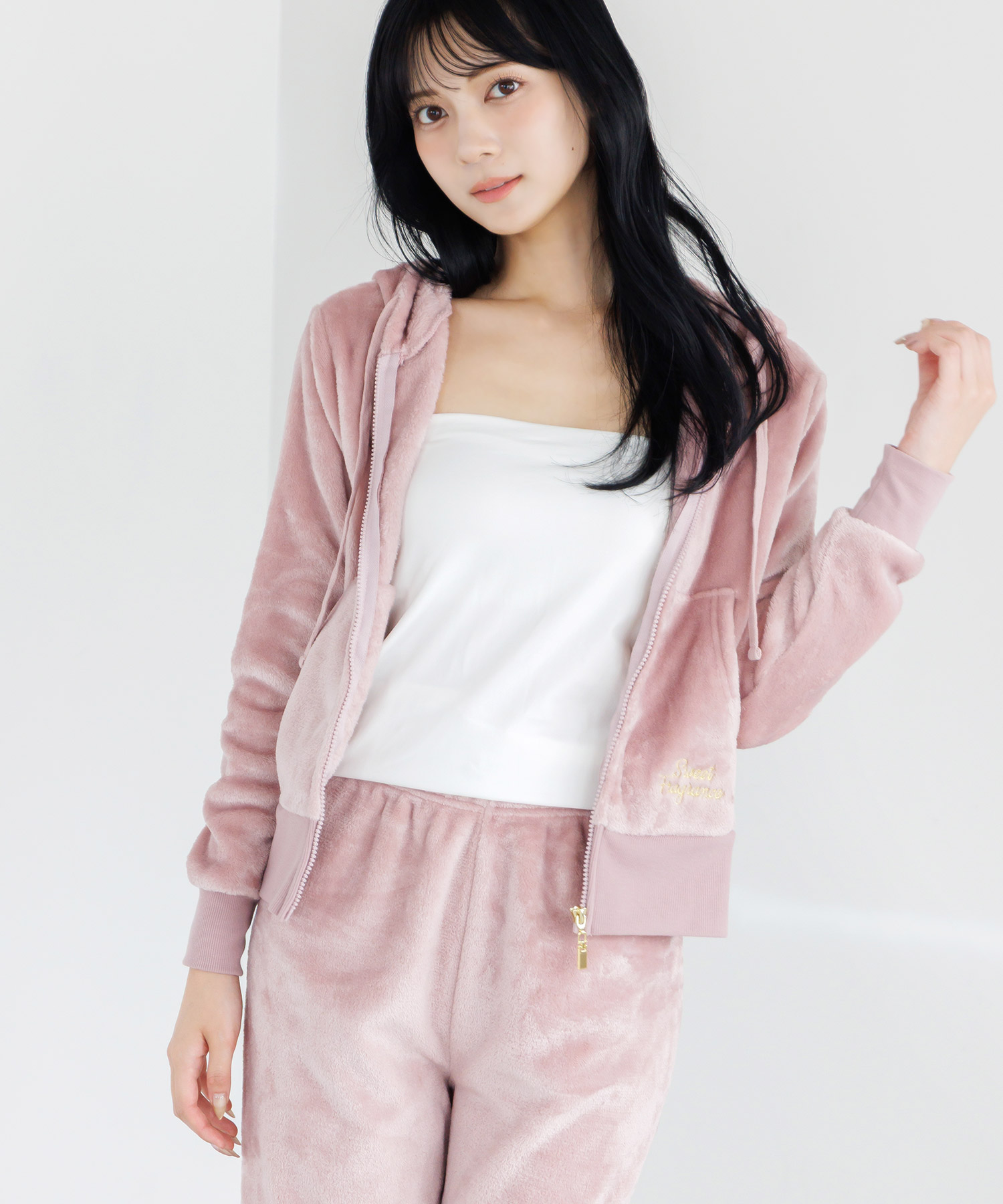 Dita（ディータ） ルームウェア パーカー パジャマ レディース 長袖 冬