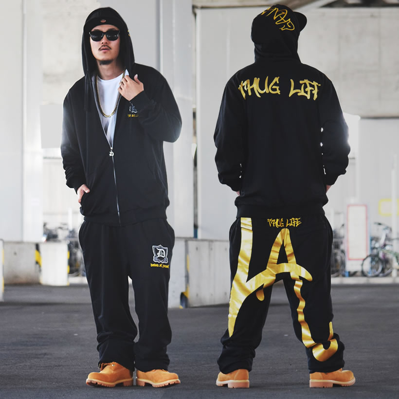 セットアップ メンズ 大きいサイズ ブランド スウェット 上下 セット b