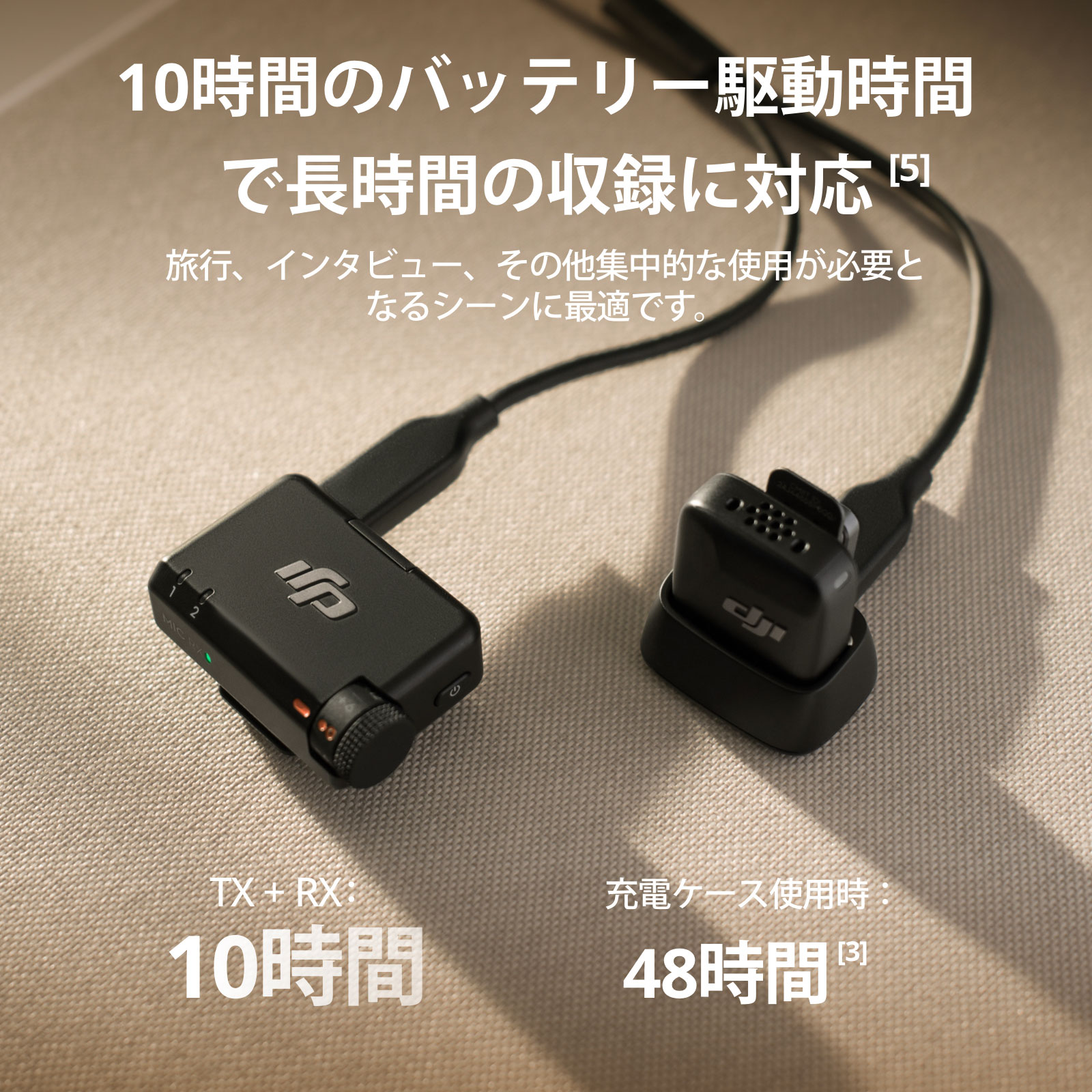DJI ピンマイク ワイヤレス iphone 風防 DJI Mic Mini（1 TX + 1 RX