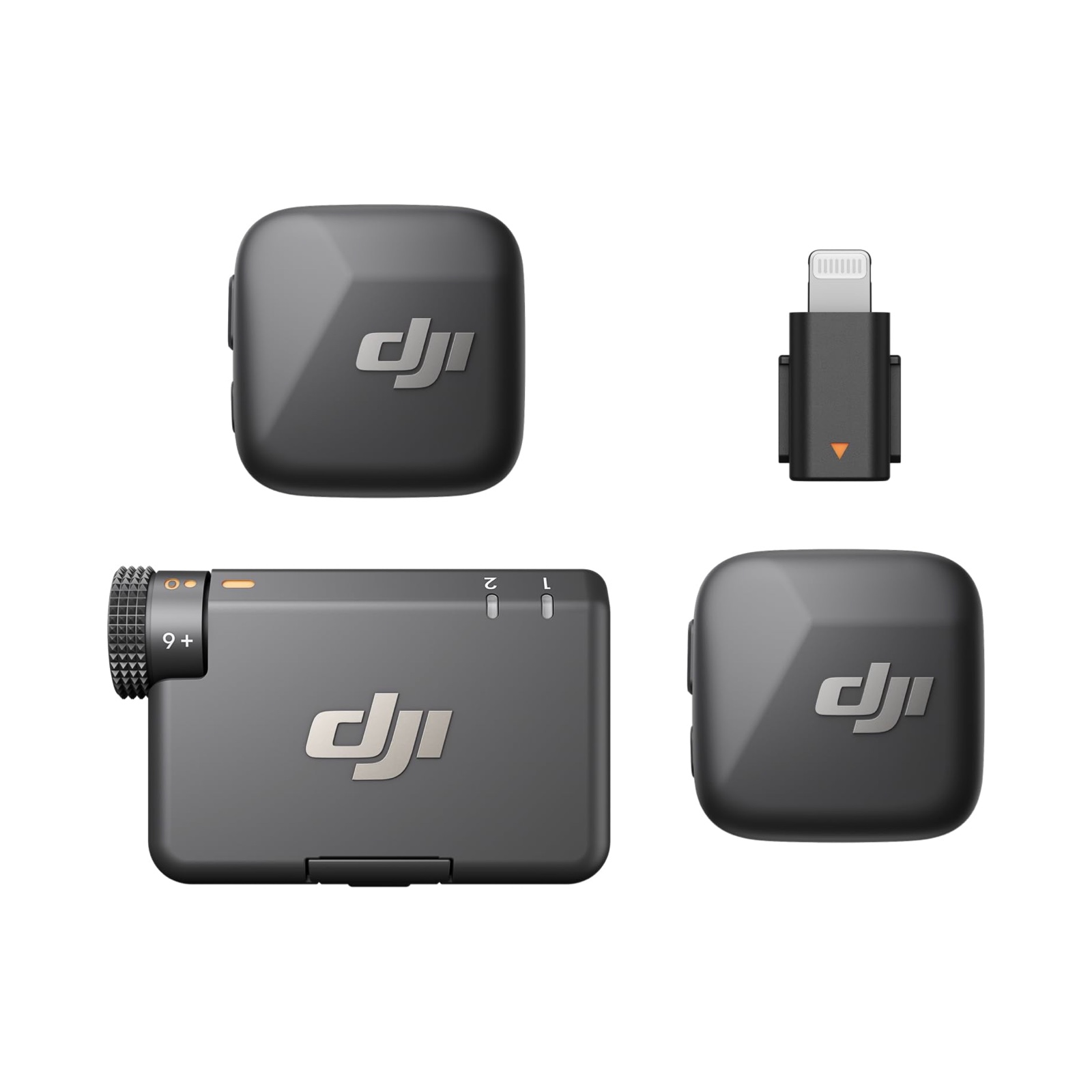 DJI ピンマイク ワイヤレス iphone 風防 DJI Mic Mini（2TX+