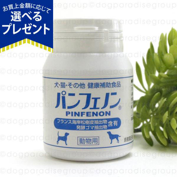 パンフェノン (選べるプレゼント付き)パンフェノン120粒 サプリ 犬 猫