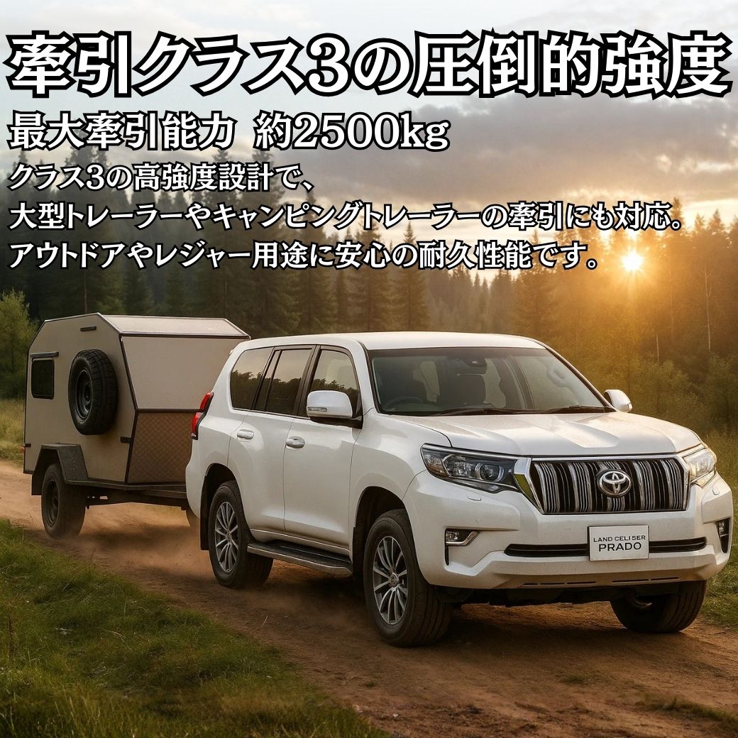 ランドクルーザー [GI☆GEAR(ジーアイ・ギア)販売代理店] 2インチ角