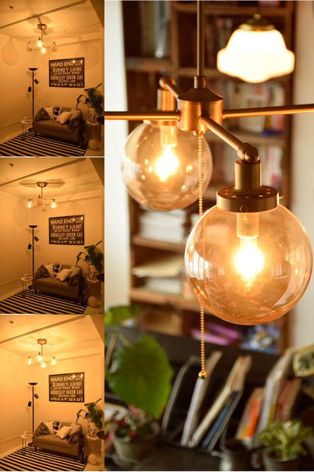 HERMOSA（ハモサ） シーリングライト MOON CROSS LAMP GS-014 天井