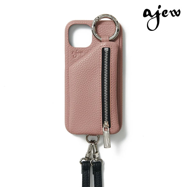 ajew（エジュー） 【iPhone16promax対応】 ajew cadenas zipphone case