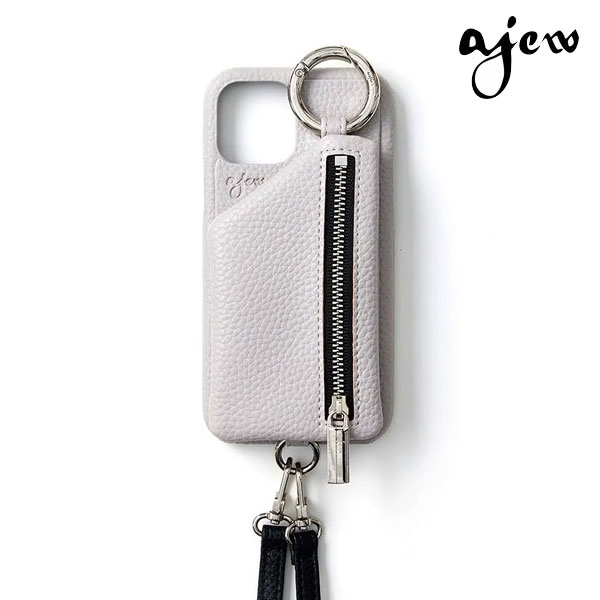 ajew（エジュー） iPhone15ProMax対応 ajew cadenas zipphone case