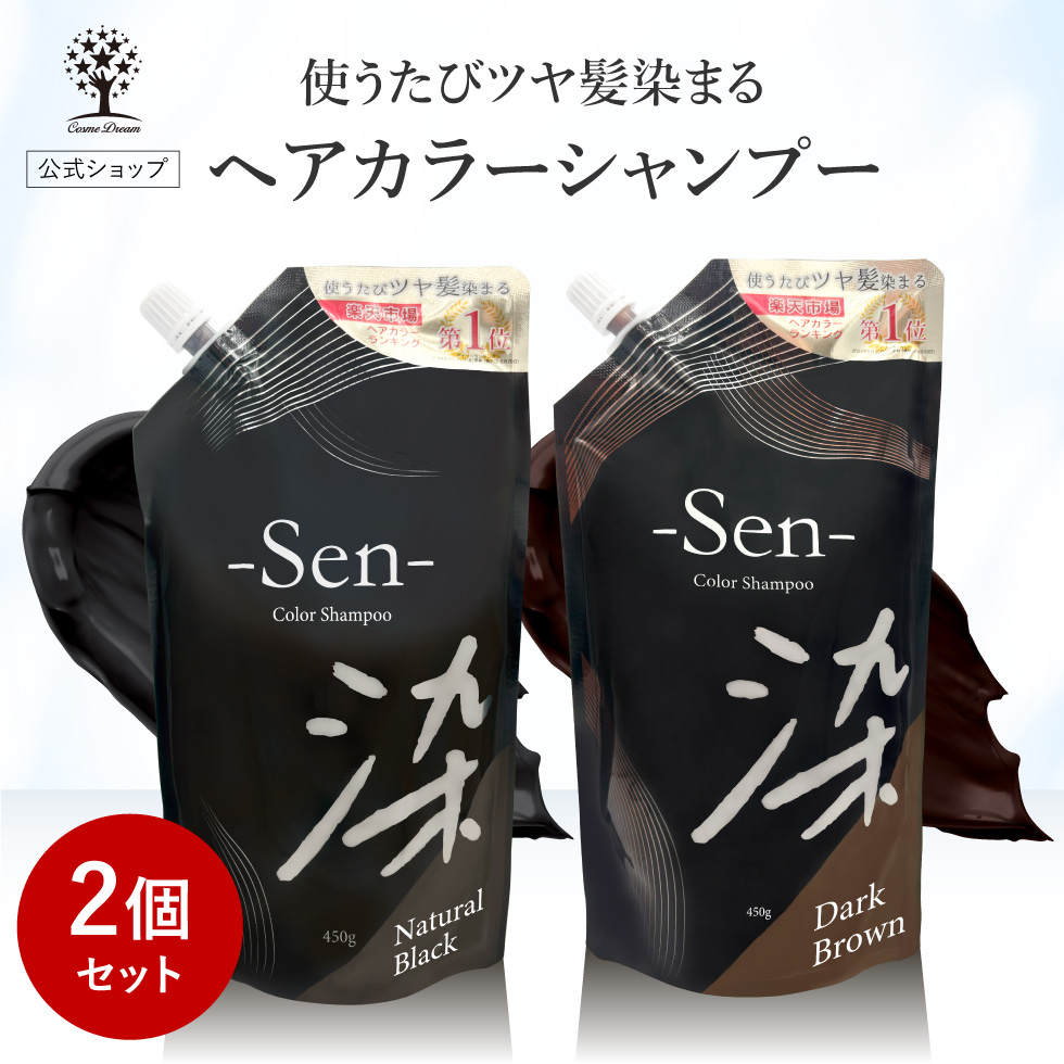 PICOMONTE（ピコモンテ） 白髪染め シャンプー 450g 2個セット カラー