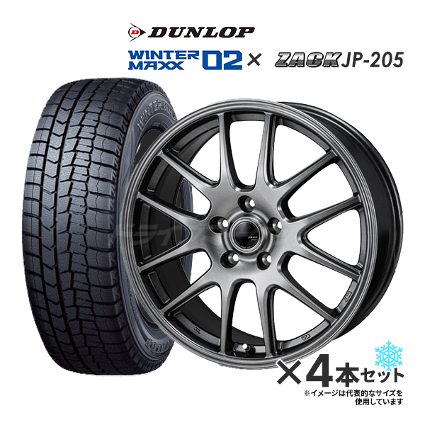 WINTER MAXX 02 新品スタッドレスタイヤ ホイール4本セット 205/60R16