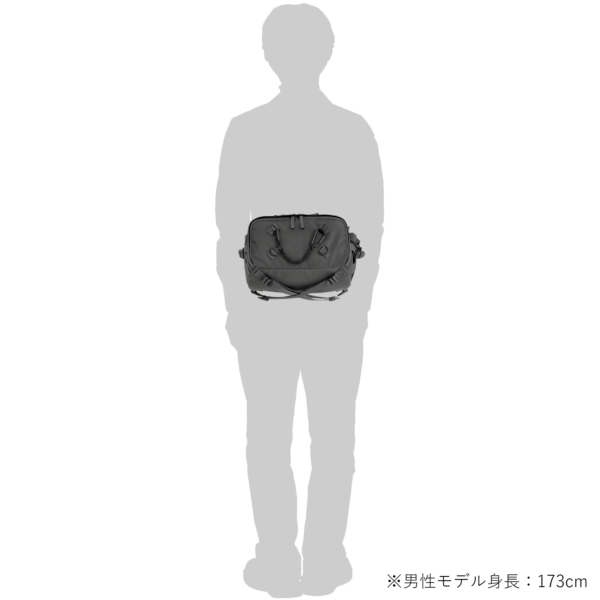 POTR ライド ウエストバッグ 997-26858 ウエストバッグポケット多い 大