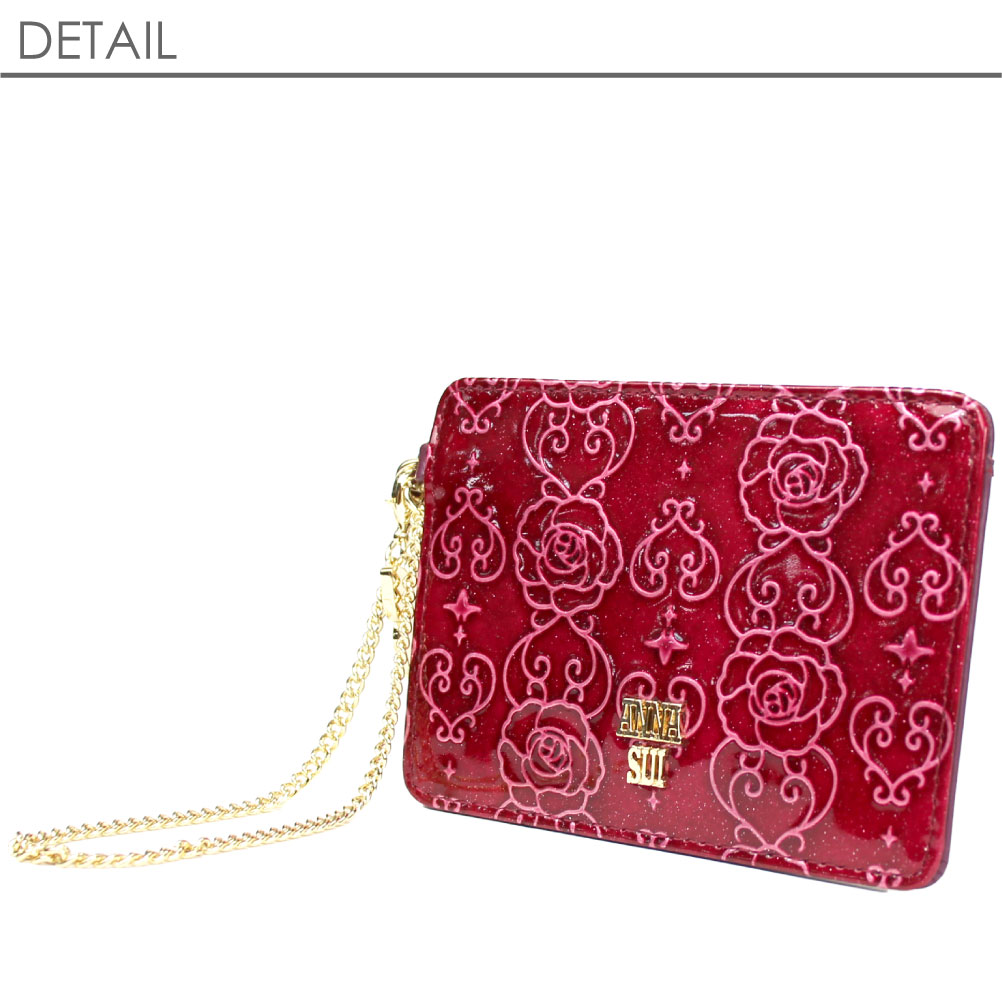 ANNA SUI（アナスイ） ローズハート パスケース 定期入れ ICカード