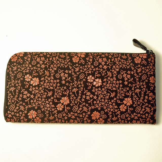 印傳屋（INDEN-YA） 印伝財布 長財布 印伝 レディース メンズ L字