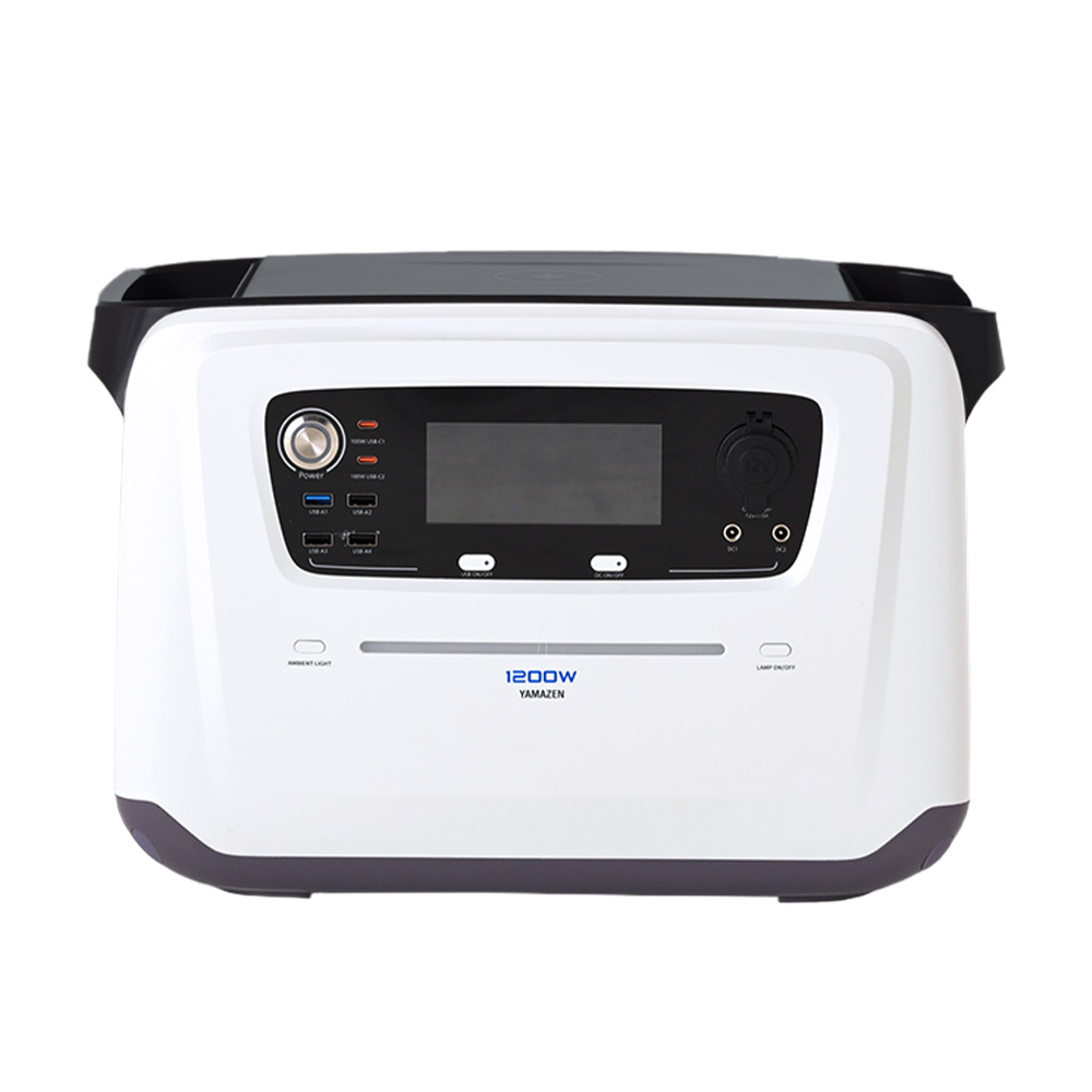 山善（YAMAZEN） ポータブル電源 リン酸鉄 大容量 急速充電対応