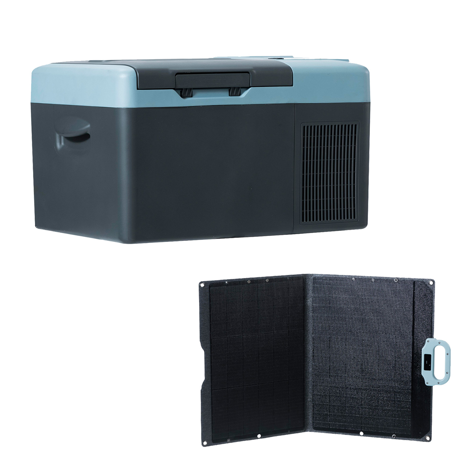 山善（YAMAZEN） どこでも使える ポータブル冷温庫 ソーラーパネル