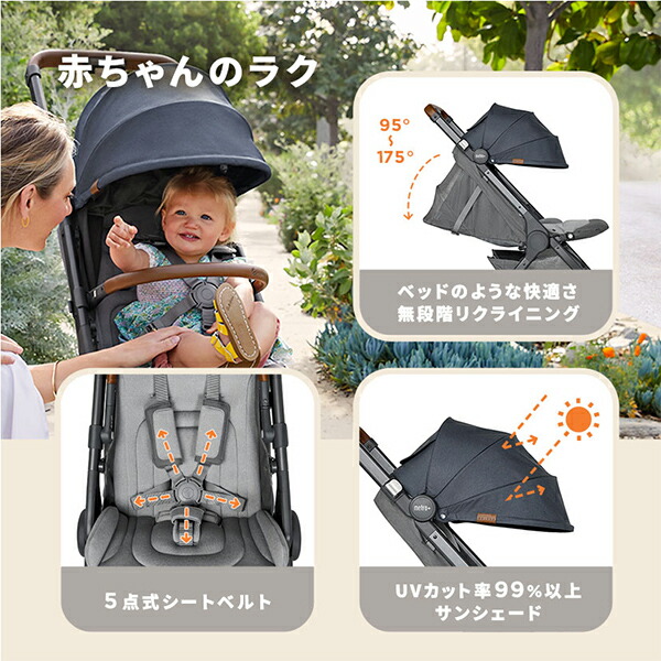 ergobaby（エルゴベビー） ベビーカー メトロプラス デラックス metro+