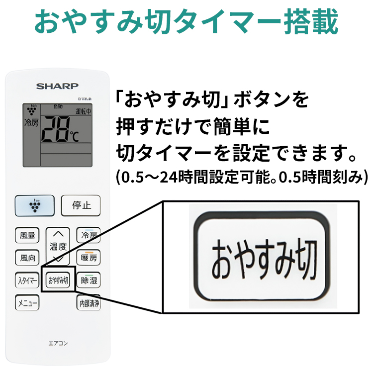 プラズマクラスター エアコン おもに6畳 シャープ DHシリーズ 2024年