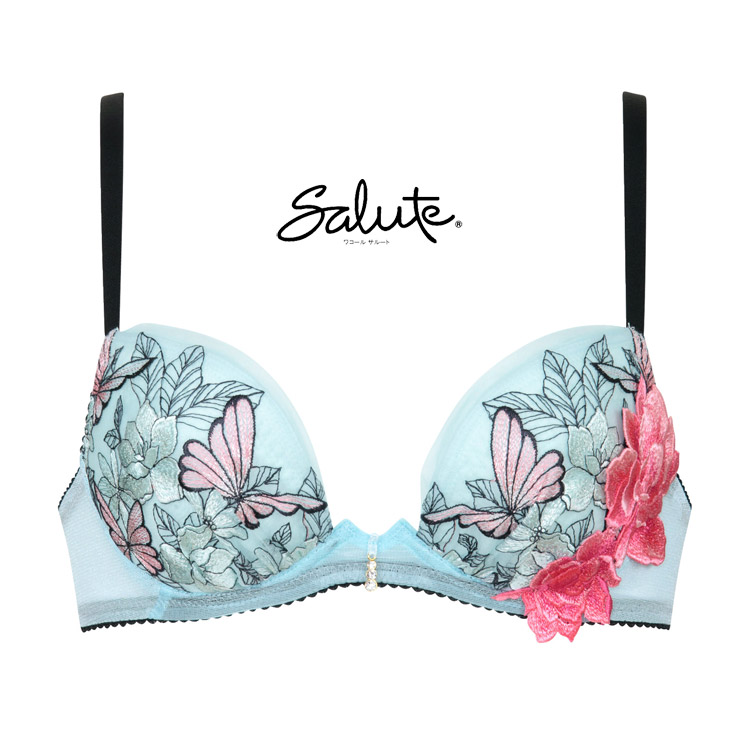 サルート（SALUTE） ワコール 83G フロントエックス ブラジャー 単品